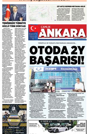 Çamlık Ankara Gazetesi 12-08-2025