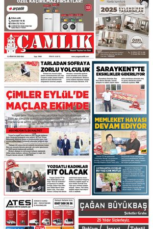 Yozgat Çamlık Gazetesi 12-08-2025