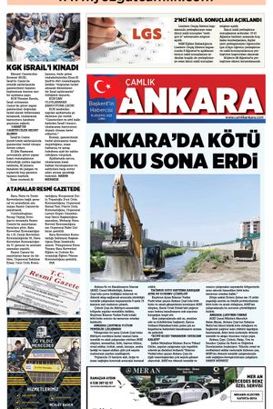 Çamlık Ankara Gazetesi 15-08-2025