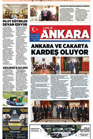 Çamlık Ankara Gazetesi 22-08-2025