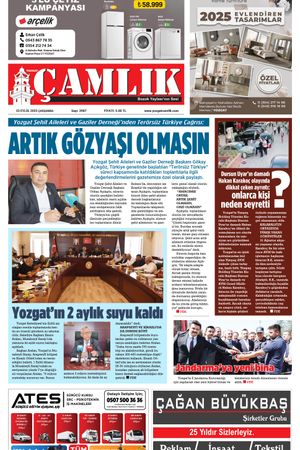 Yozgat Çamlık Gazetesi 03-09-2025