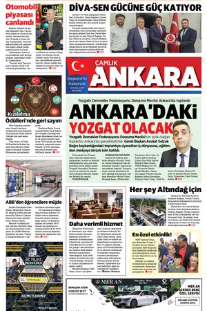 Çamlık Ankara Gazetesi 18-09-2025
