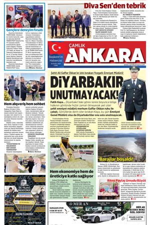 Çamlık Ankara Gazetesi 19-09-2025