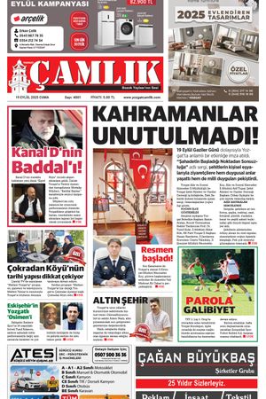 Yozgat Çamlık Gazetesi 19-09-2025
