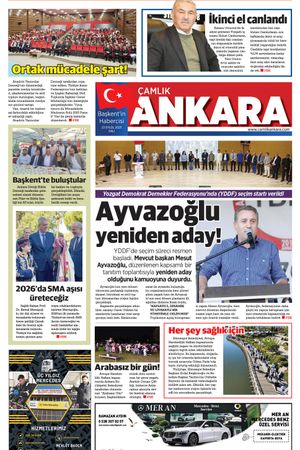 Çamlık Ankara Gazetesi 23-09-2025