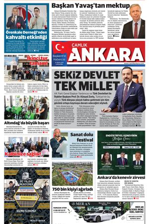 Çamlık Ankara Gazetesi 01-10-2025