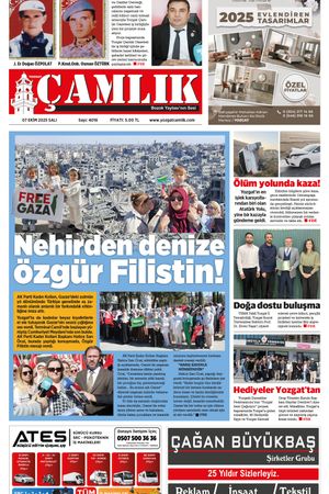 Yozgat Çamlık Gazetesi 07-10-2025
