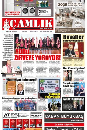 Yozgat Çamlık Gazetesi 04-11-2025