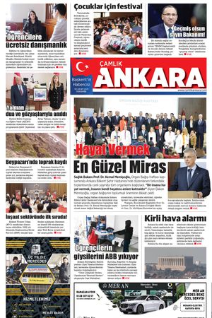 Çamlık Ankara Gazetesi 06-11-2025