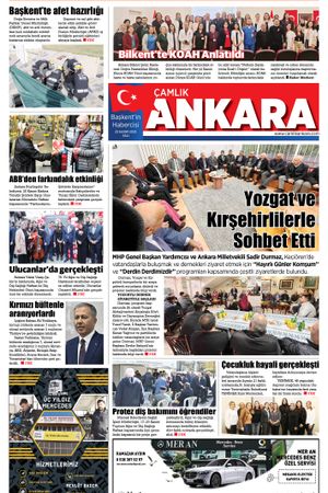 Çamlık Ankara Gazetesi 25-11-2025