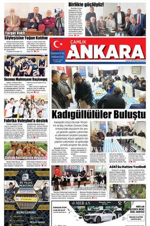 Çamlık Ankara Gazetesi 26-11-2025