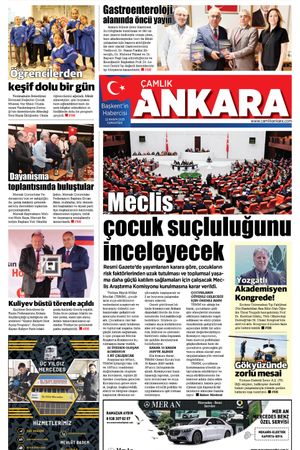 Çamlık Ankara Gazetesi 22-11-2025