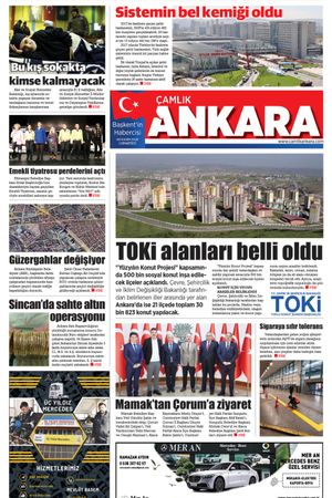 Çamlık Ankara Gazetesi 08-11-2025