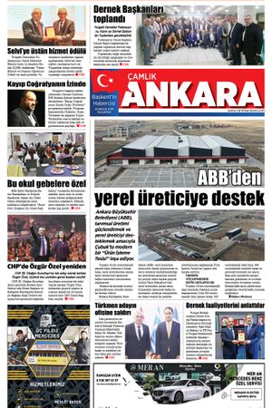 Çamlık Ankara Gazetesi 01-12-2025
