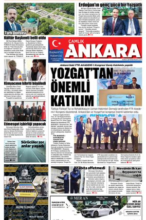 Çamlık Ankara Gazetesi 03-12-2025