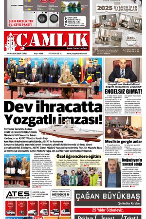 Yozgat Çamlık Gazetesi 05-12-2025
