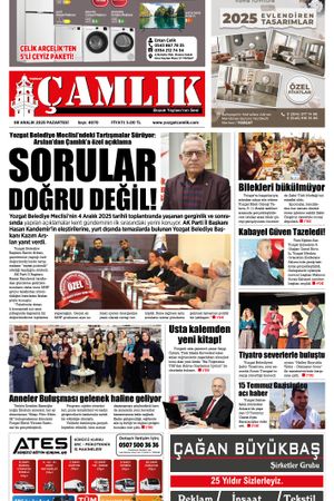 Yozgat Çamlık Gazetesi 08-12-2025