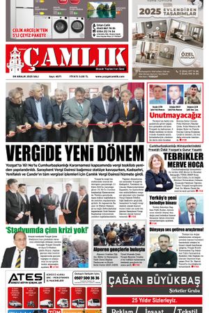 Yozgat Çamlık Gazetesi 09-12-2025