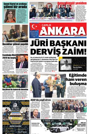 Çamlık Ankara Gazetesi 12-12-2025