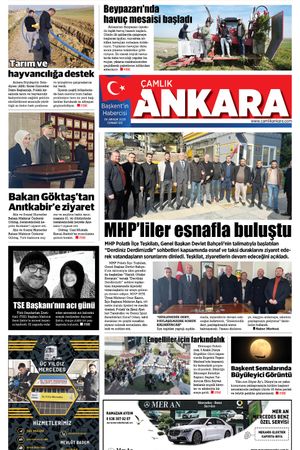 Çamlık Ankara Gazetesi 06-12-2025