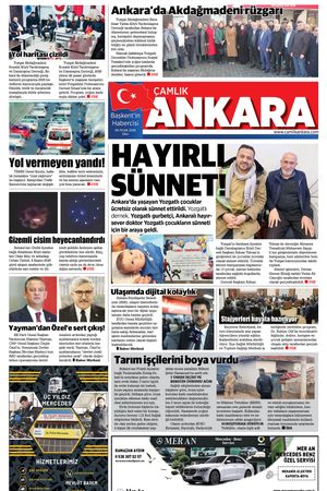Çamlık Ankara Gazetesi 06-01-2026
