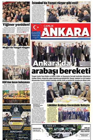 Çamlık Ankara Gazetesi 13-01-2026