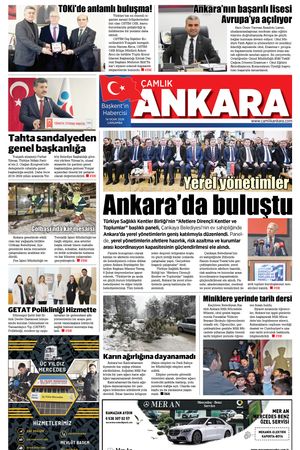 Çamlık Ankara Gazetesi 14-01-2026
