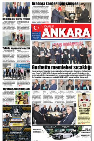 Çamlık Ankara Gazetesi 21-01-2026