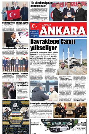 Çamlık Ankara Gazetesi 23-01-2026