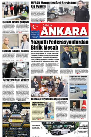 Çamlık Ankara Gazetesi 22-01-2026