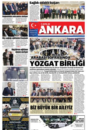 Çamlık Ankara Gazetesi 27-01-2026