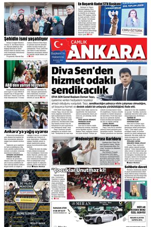 Çamlık Ankara Gazetesi 30-01-2026