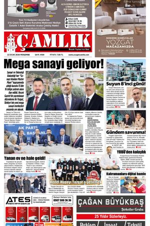 Yozgat Çamlık Gazetesi 22-01-2026