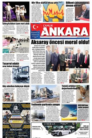 Çamlık Ankara Gazetesi 09-01-2026