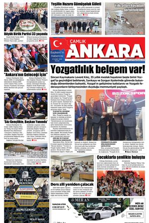 Çamlık Ankara Gazetesi 01-02-2026