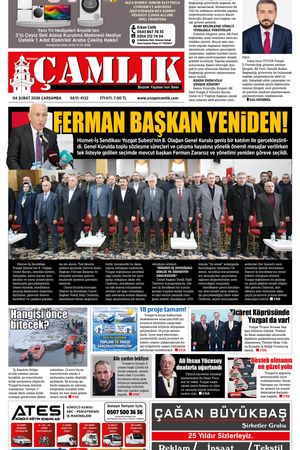 Yozgat Çamlık Gazetesi 04-02-2026