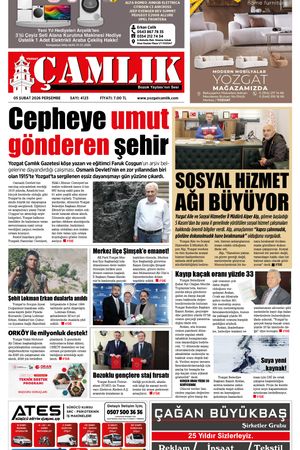 Yozgat Çamlık Gazetesi 05-02-2026
