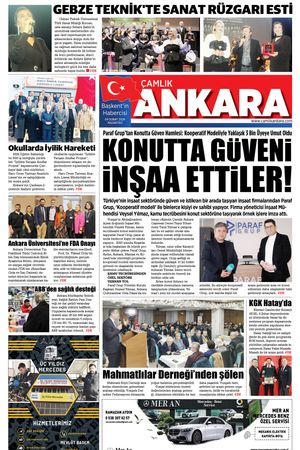 Çamlık Ankara Gazetesi 09-02-2026