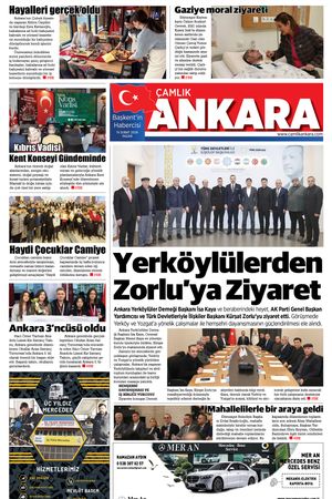 Çamlık Ankara Gazetesi 15-02-2026
