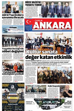 Çamlık Ankara Gazetesi 17-02-2026