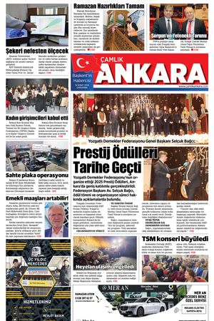 Çamlık Ankara Gazetesi 18-02-2026
