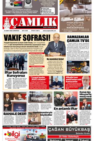 Yozgat Çamlık Gazetesi 21-02-2026