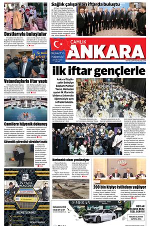 Çamlık Ankara Gazetesi 22-02-2026