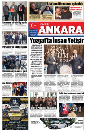 Çamlık Ankara Gazetesi 23-02-2026