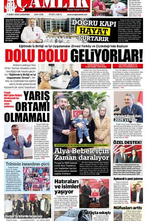Yozgat Çamlık Gazetesi 11-02-2026