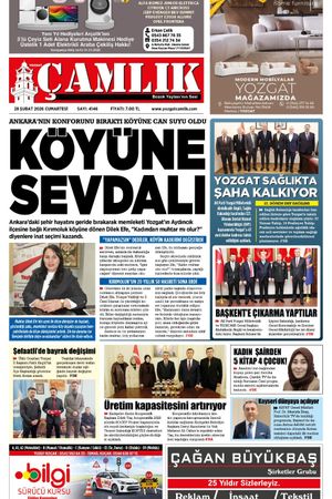 Yozgat Çamlık Gazetesi 28-02-2026