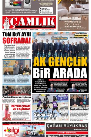 Yozgat Çamlık Gazetesi 02-03-2026