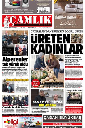 Yozgat Çamlık Gazetesi 04-03-2026