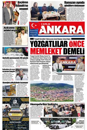 Çamlık Ankara Gazetesi 10-03-2026