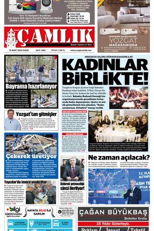 Yozgat Çamlık Gazetesi 15-03-2026